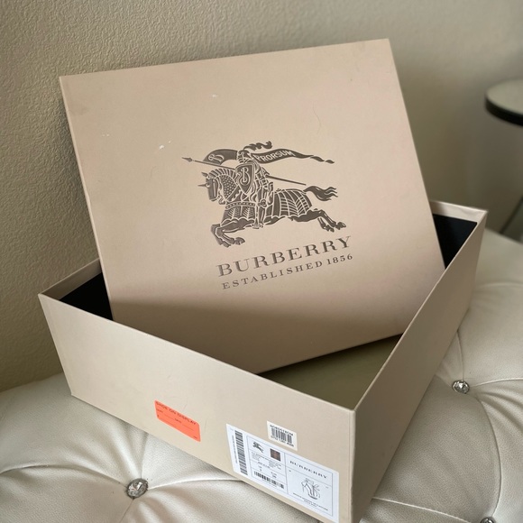 Burberry beautiful Brogue Manners boots 100 Platform Ankle 36 - Picture 11 of 11